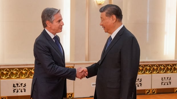 Antony Blinken takes aim at China's support for Russia's war in Beijing visit