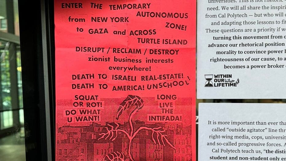‘Death to Israeli real estate,’ ‘Death to America’ signs found on NYU property, NYPD says